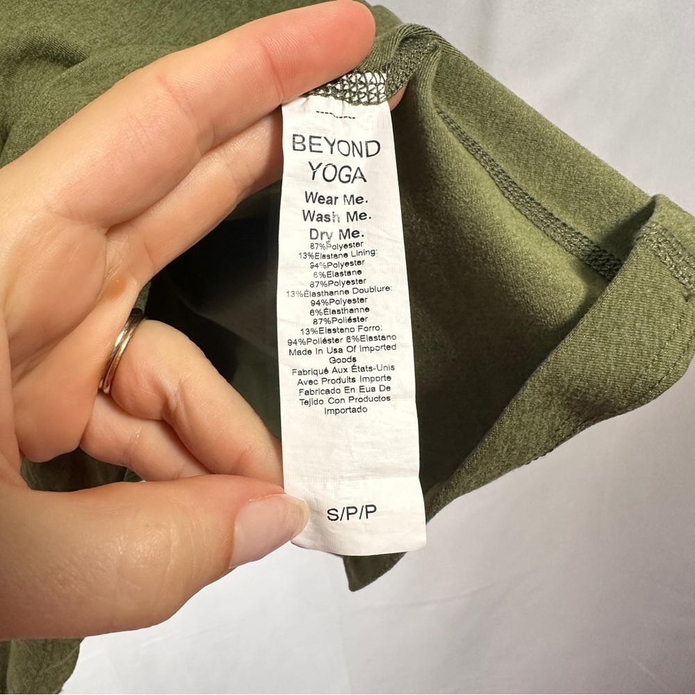 Beyond Yoga Green Spacedye Mini Dress - Picture 8 of 12